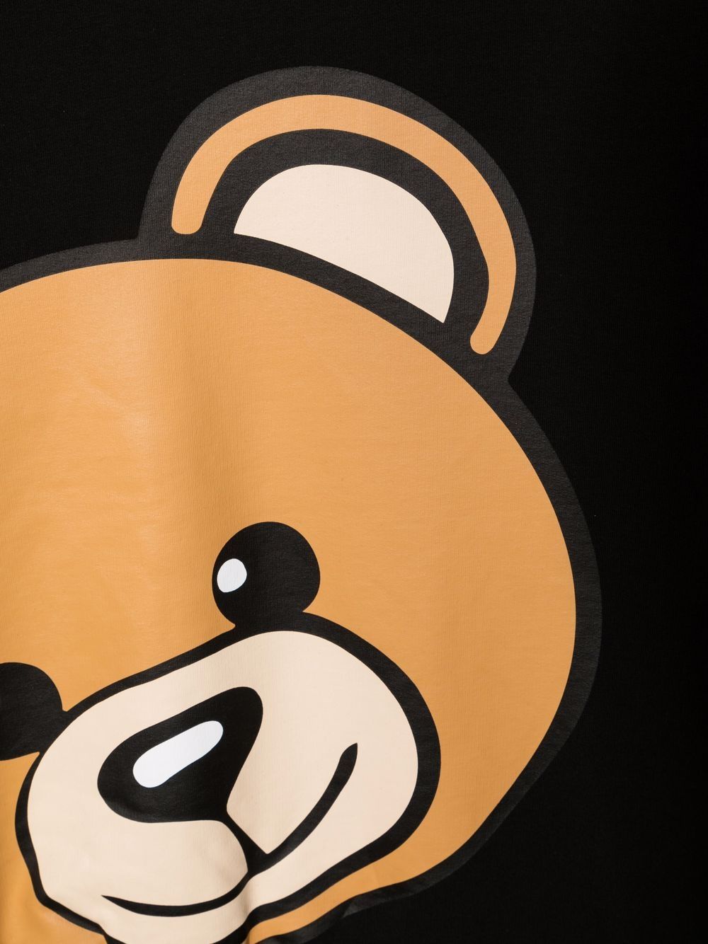 фото Moschino kids толстовка с принтом teddy bear