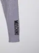Moschino Kids logo print leggings