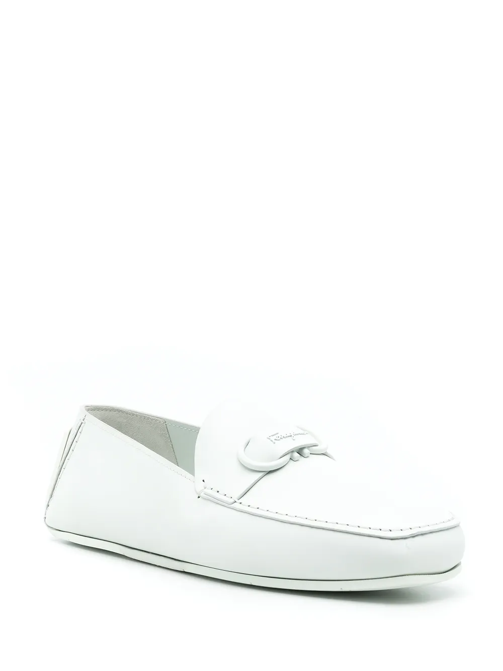 Ferragamo gancini calf leather slippers | Image 2