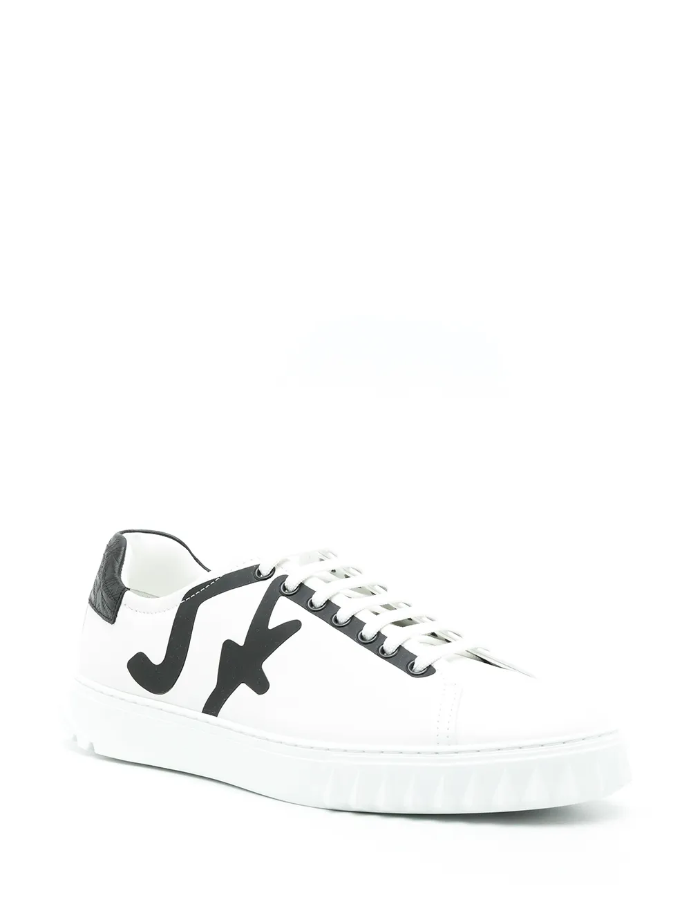 Ferragamo Sf leather lace up trainers | Low-Tops | Image 2