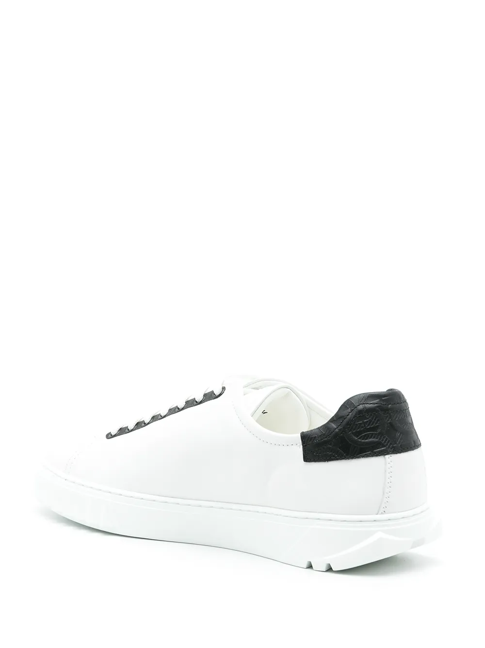 Ferragamo Leren sneakers Wit