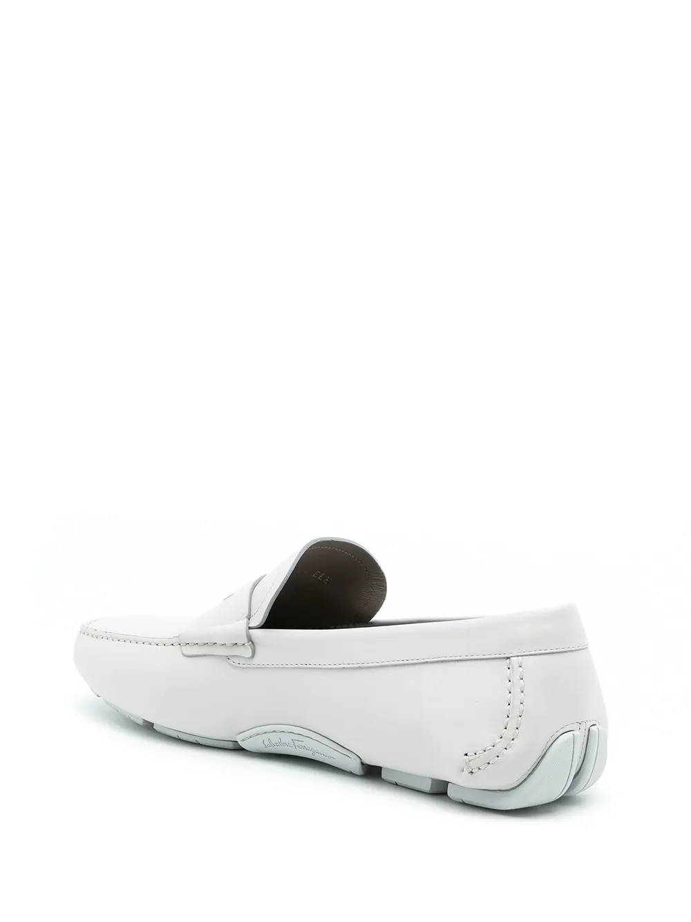 Ferragamo Leren loafers Beige