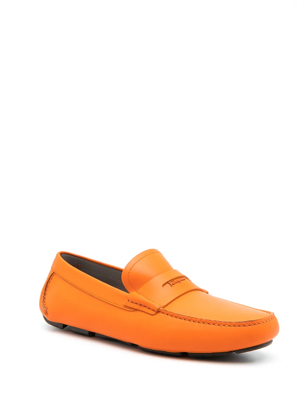 Ferragamo penny-slot leather driving loafers | Image 2