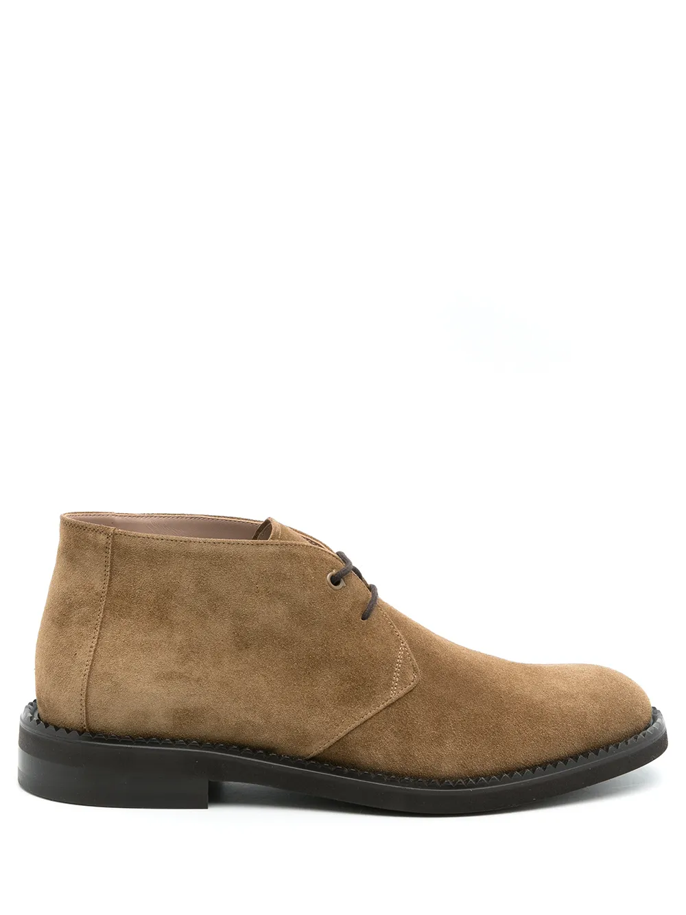 Ferragamo Desert boots met veters Bruin