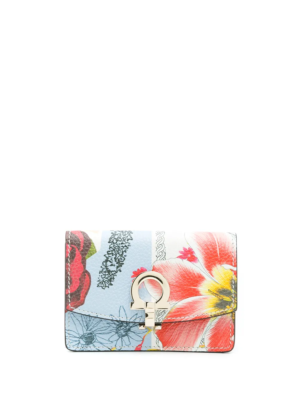 Imagem 1 de Salvatore Ferragamo Carteira 18 estampada