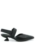 Ferragamo square-toe 45mm pumps - Black