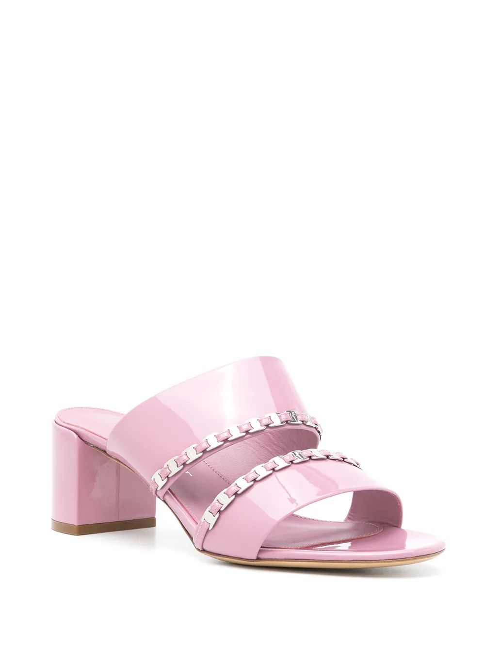 Ferragamo braided slip-on sandals | Heeled Sandals | Image 2