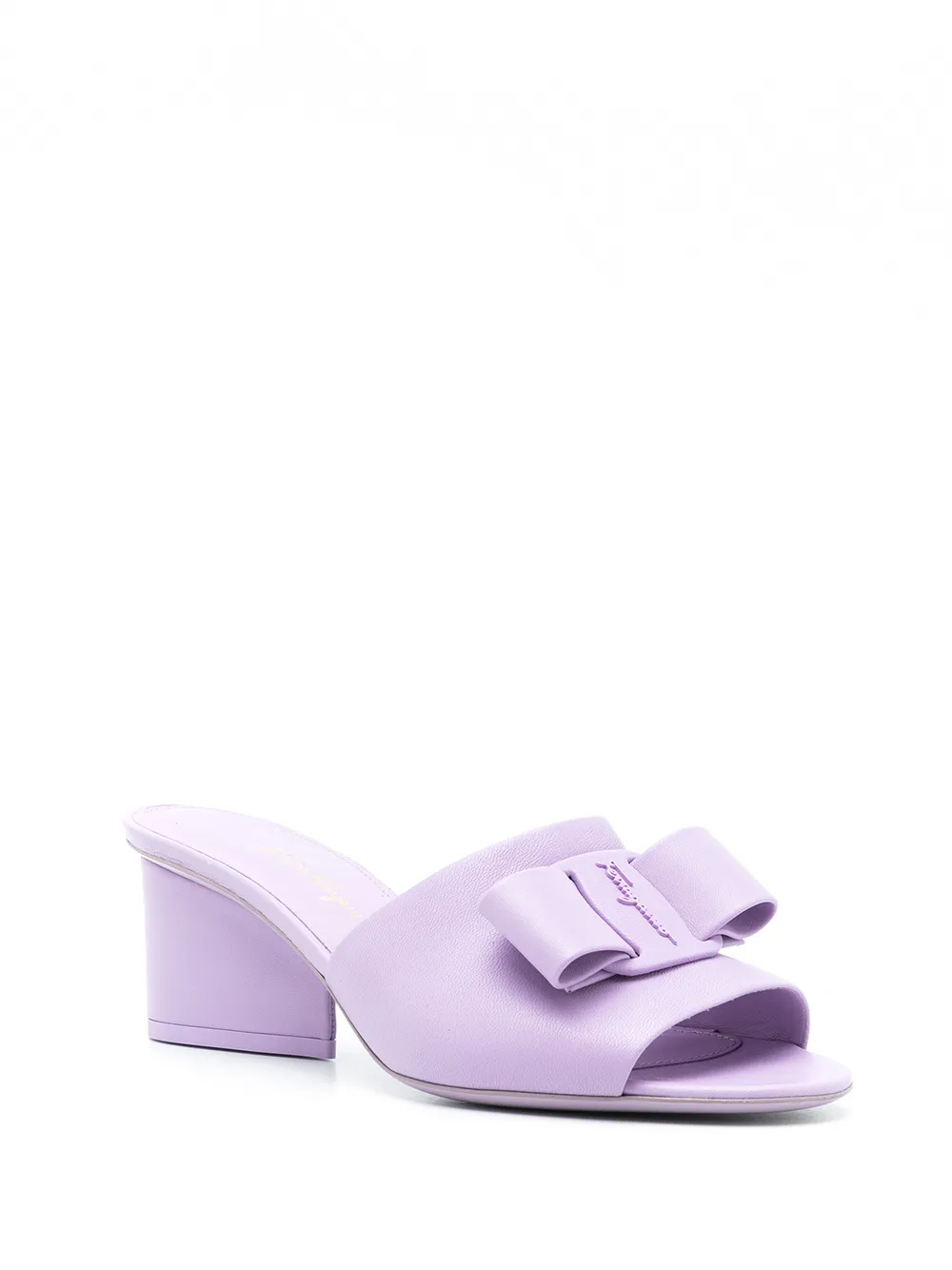 Ferragamo Sandalen met gesp Paars