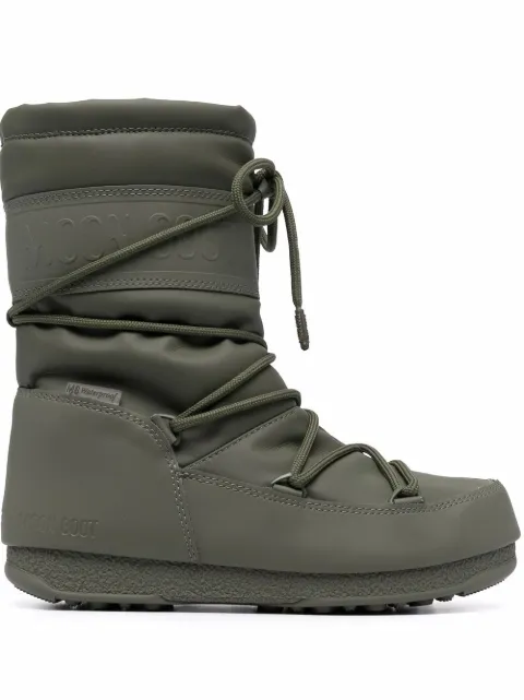 Moon Boot Wasserdichte Schnürstiefel