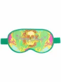 Philipp Plein skull-print sleep mask - Green