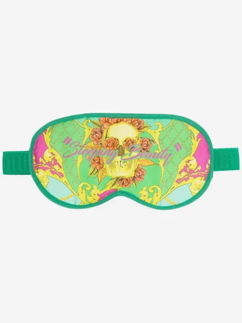 Philipp Plein antifaz para dormir con estampado Skull