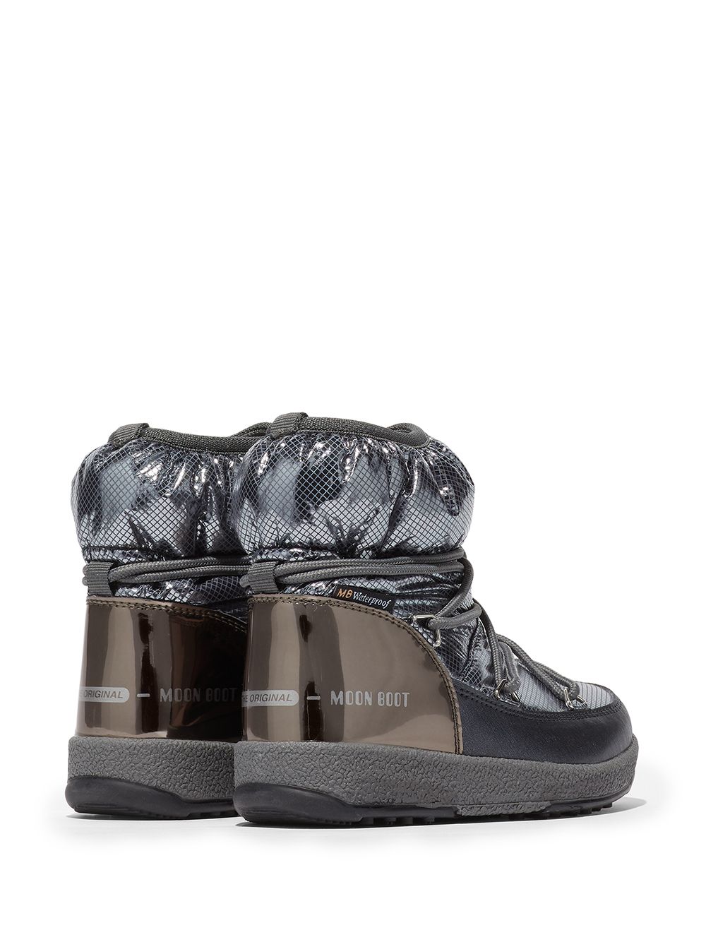 фото Moon boot kids ботинки protecht junior low gunmetal nylon