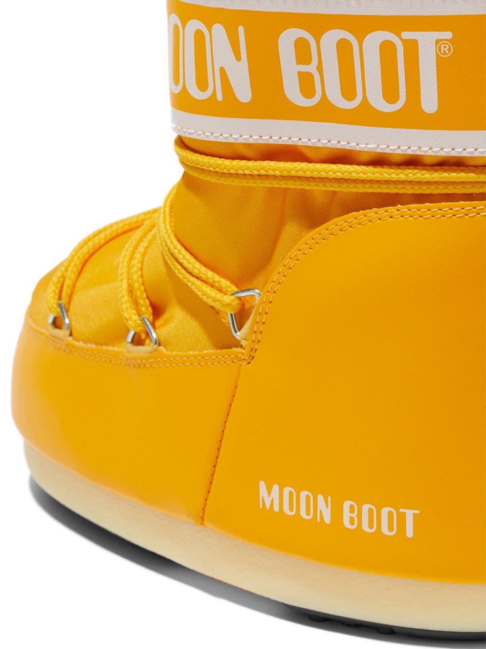 Shop Moon Boot Icon Low Snow Boots In Yellow
