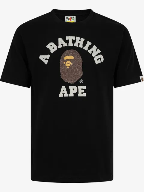A BATHING APE® Glass Beads College T-shirt