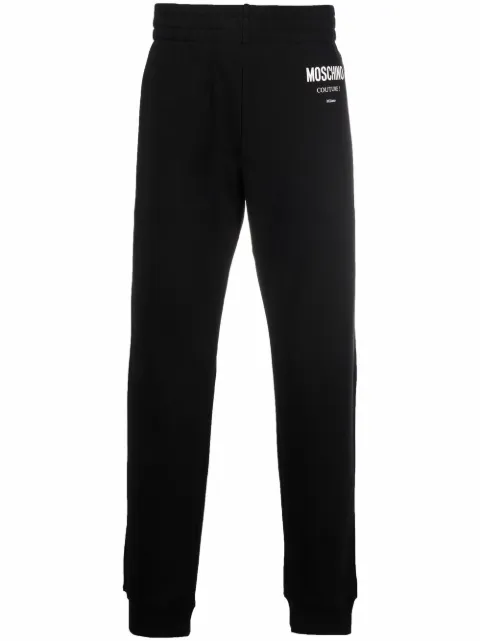 Moschino pants con logo estampado