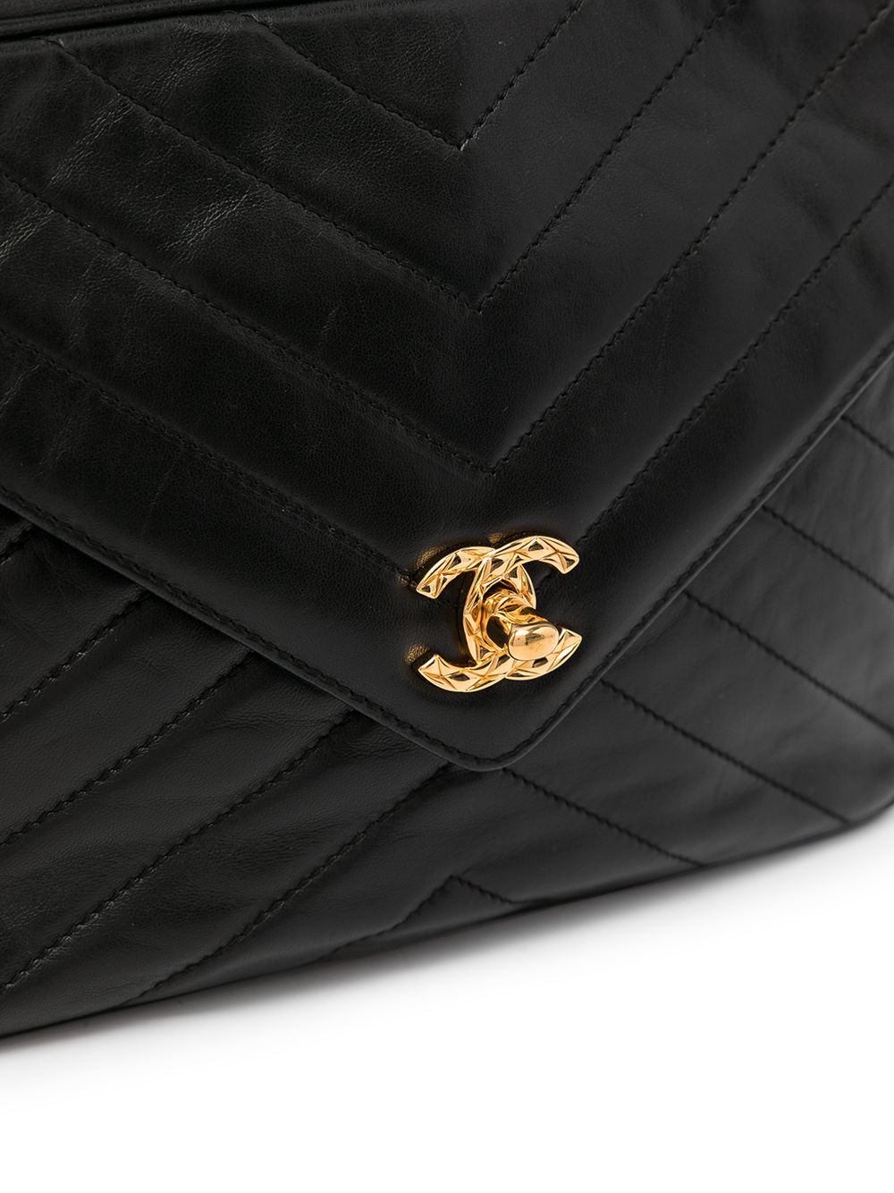 CHANEL Pre-Owned 1992 V-Stitch Tassel Crossbody Bag - Farfetch