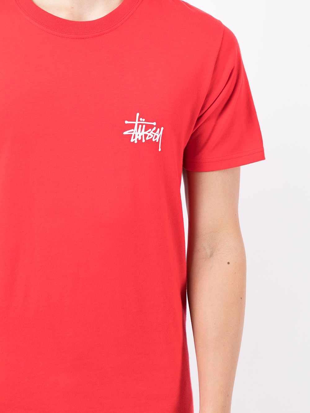 фото Stussy футболка с логотипом