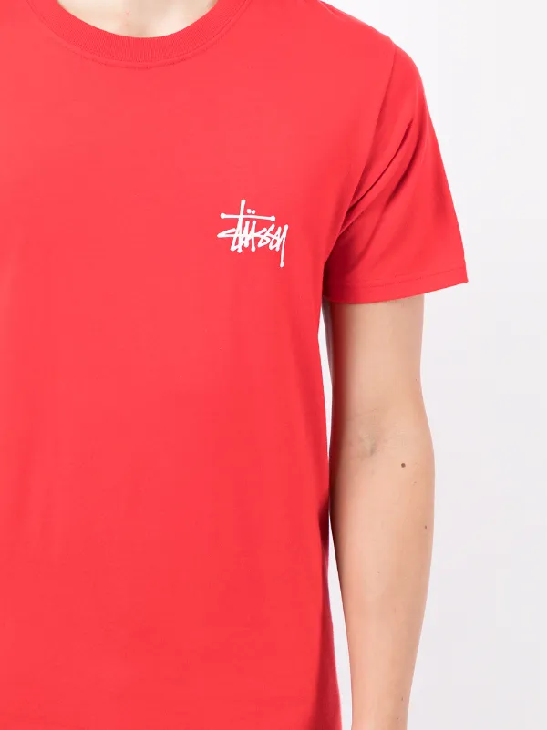 Stussy Camiseta Con Logo Estampado - Farfetch