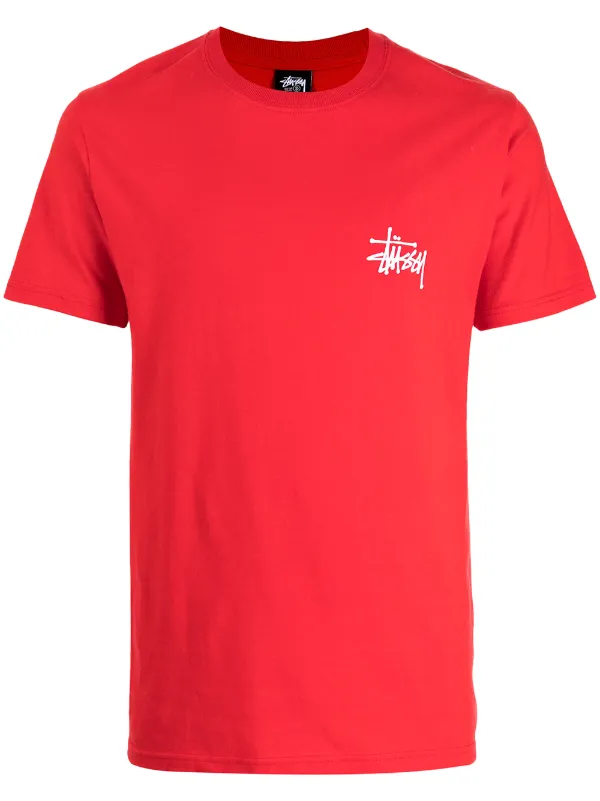 Stussy Camiseta Con Logo Estampado - Farfetch