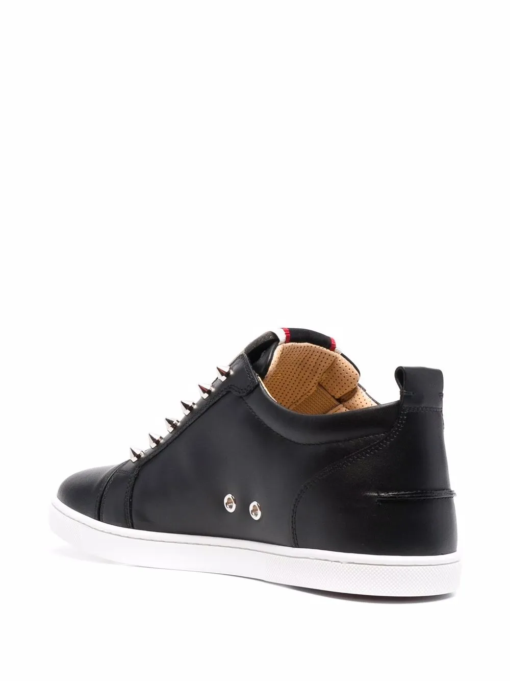 Christian Louboutin F.A.V Fique A Vontade Leather Sneakers  display picture 2