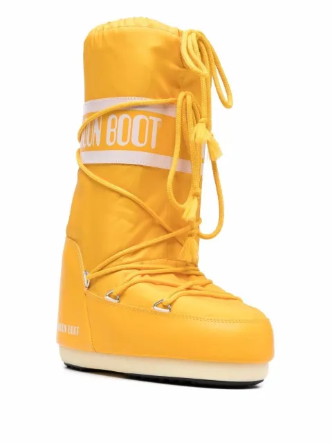 moon boot yellow