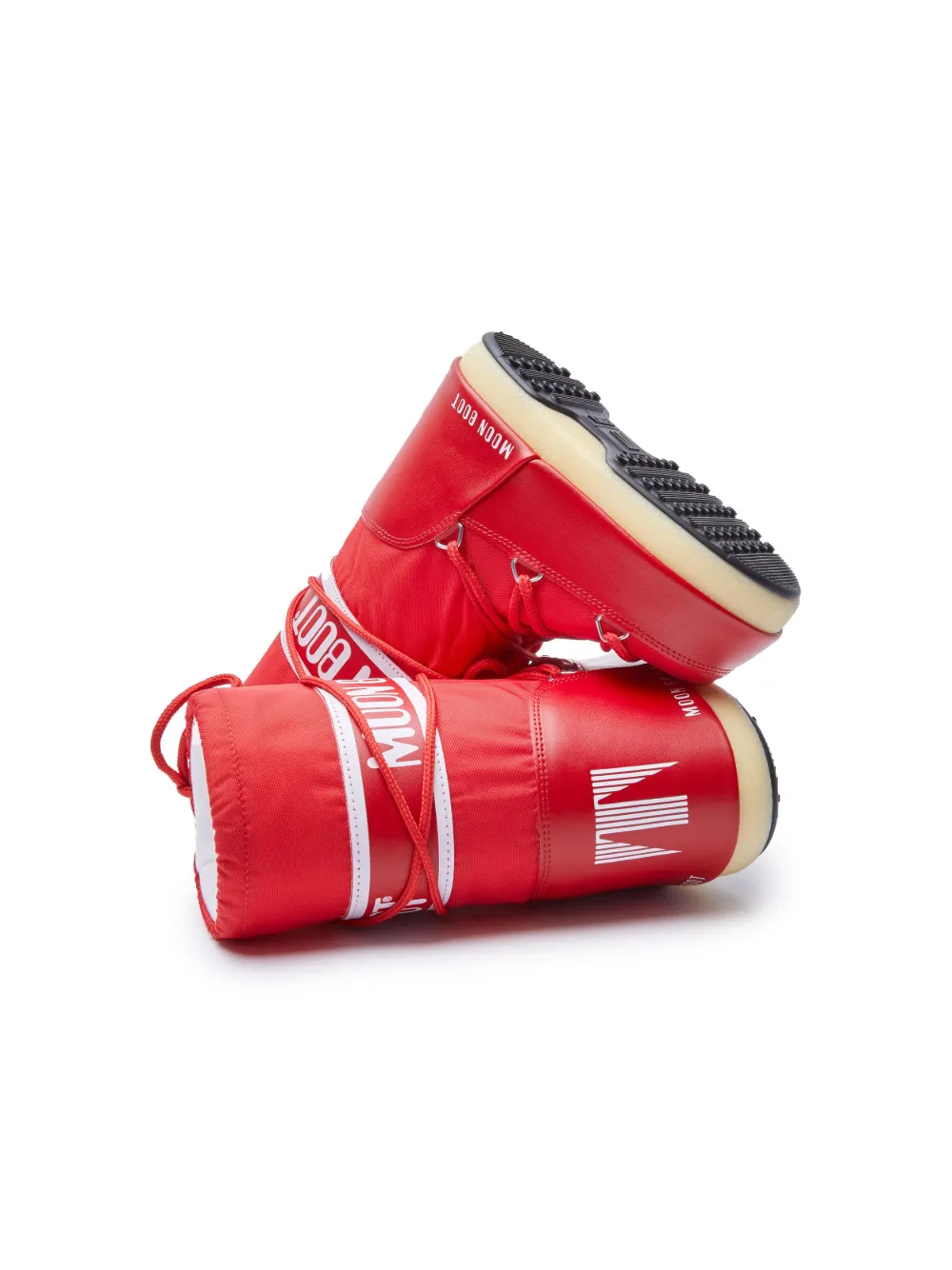 Moon Boot Kids Icon ムーンブーツ | レッド | FARFETCH JP