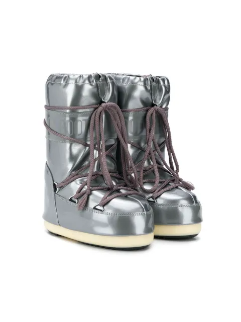 Moon Boot Kids بوت ثلج 'أيكون جونيور' برباط