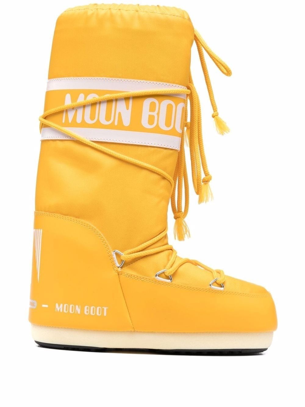 Shop Moon Boot Icon Snow Boots In Yellow