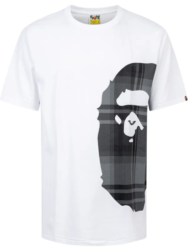 bape checkered tee