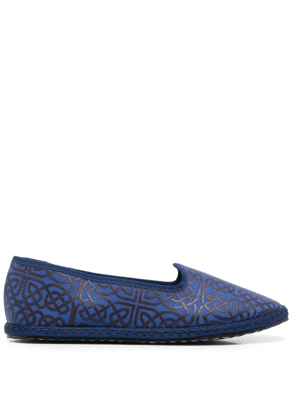 

Vibi Venezia all-over graphic-print espadrilles - Blue