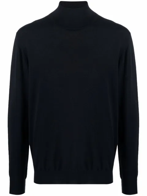 Billionaire fine-knit roll-neck jumper 