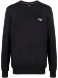 Paul Smith logo-print crew-neck sweatshirt - Blue