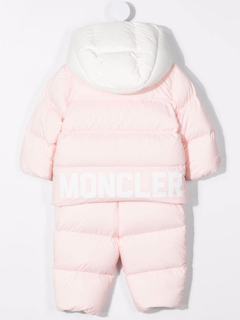 фото Moncler enfant комплект из пуховика и дутых брюк