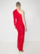 Solace London Monroe one-shoulder maxi dress
