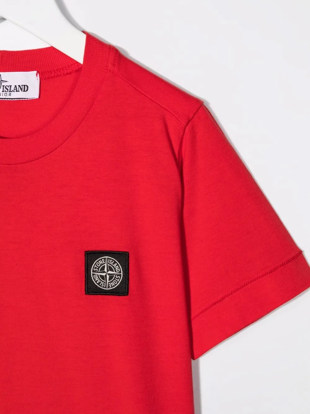фото Stone island junior футболка с нашивкой-логотипом