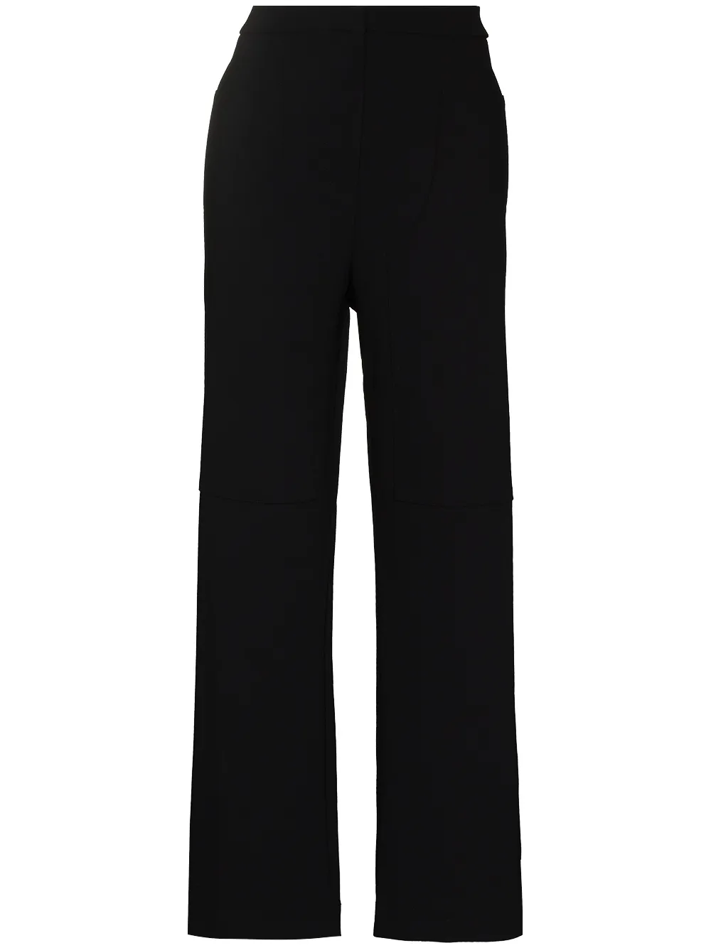 Paris Georgia crepe wide-leg trousers