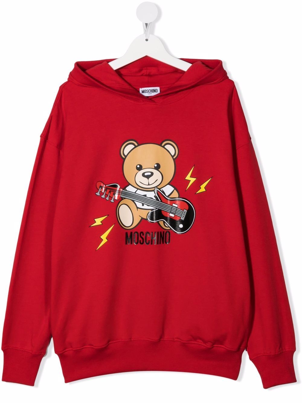 фото Moschino kids худи с принтом toy bear