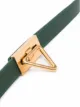 Bottega Veneta triangle buckle belt