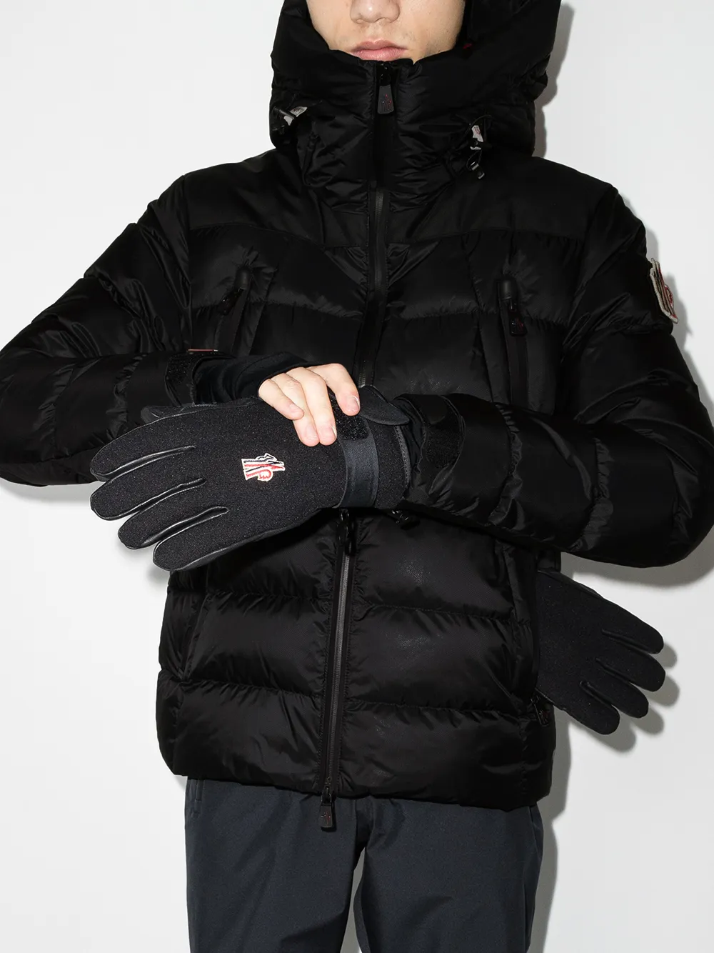 【新品】MONCLER CAMURACフーディダウン ジャケット　ネイビー　Sすみません