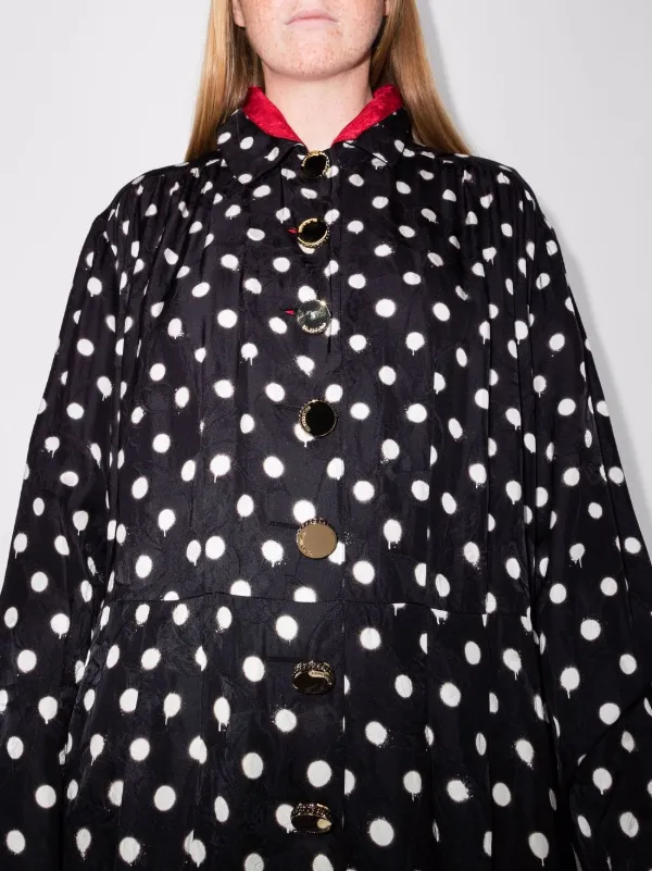 Balenciaga polka dot dress hotsell