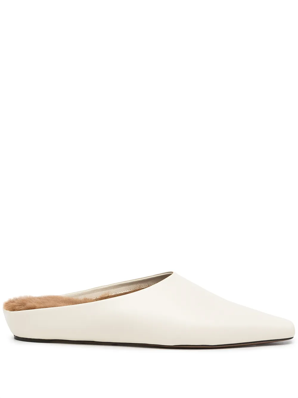 

NEOUS mules con puntera en punta - Blanco