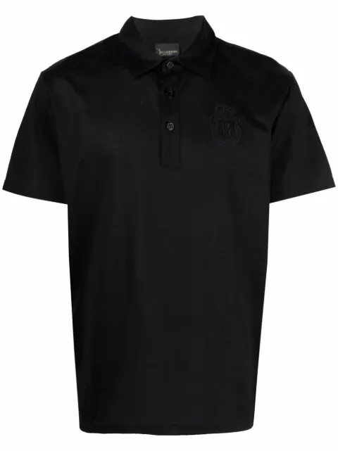 Billionaire playera tipo polo con distintivo del logo
