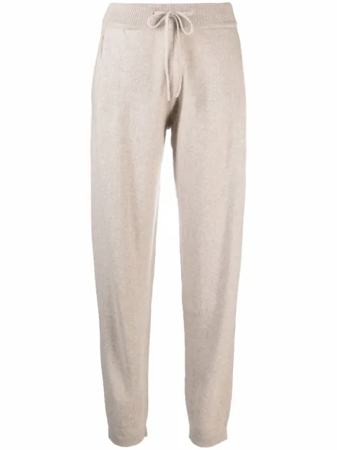 Lisa Yang drawstring cashmere track pants