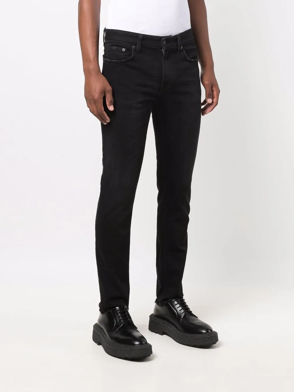 Department 5 Skinny jeans Zwart