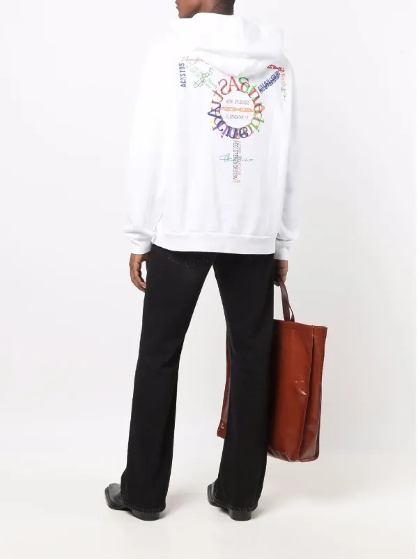 acne studios mens moletom com capuz