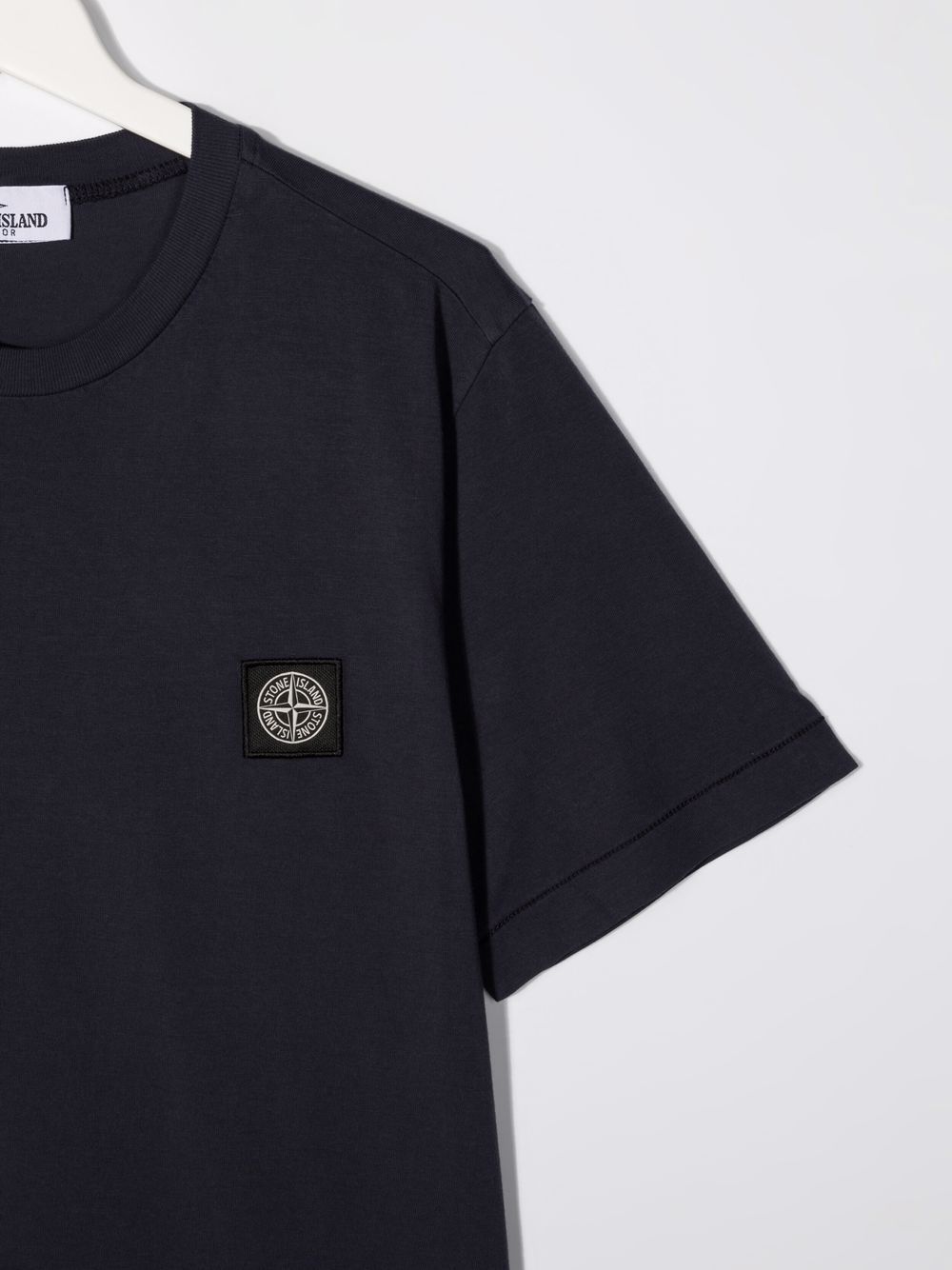 фото Stone island junior футболка с нашивкой-логотипом