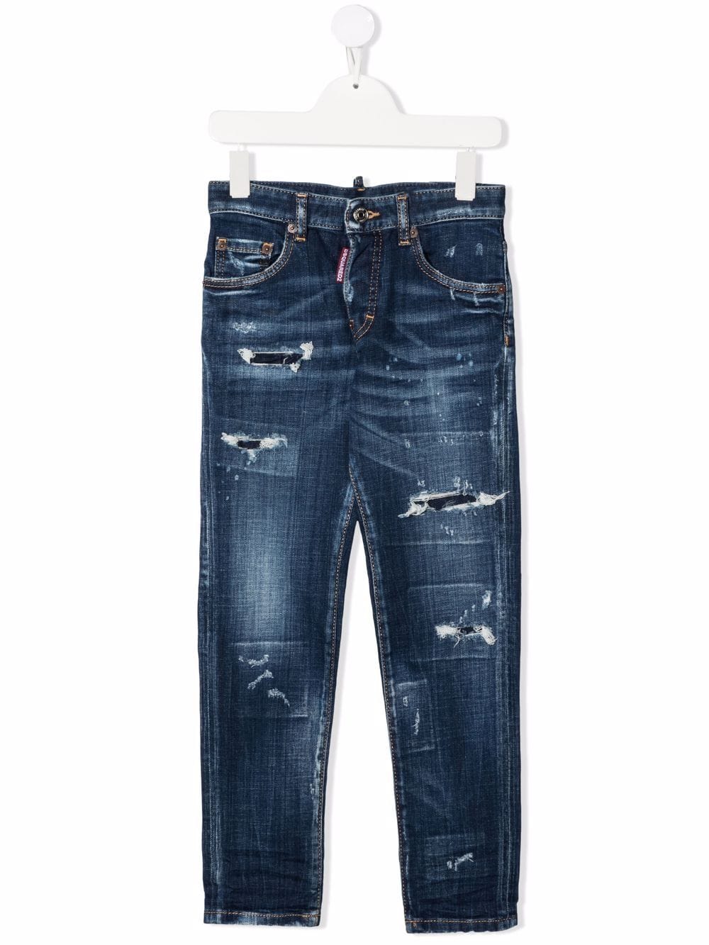 

Dsquared2 Kids distressed-detail jeans - Blue