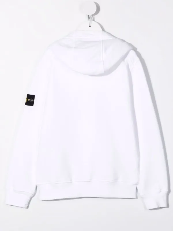 white moletom com capuz juniors