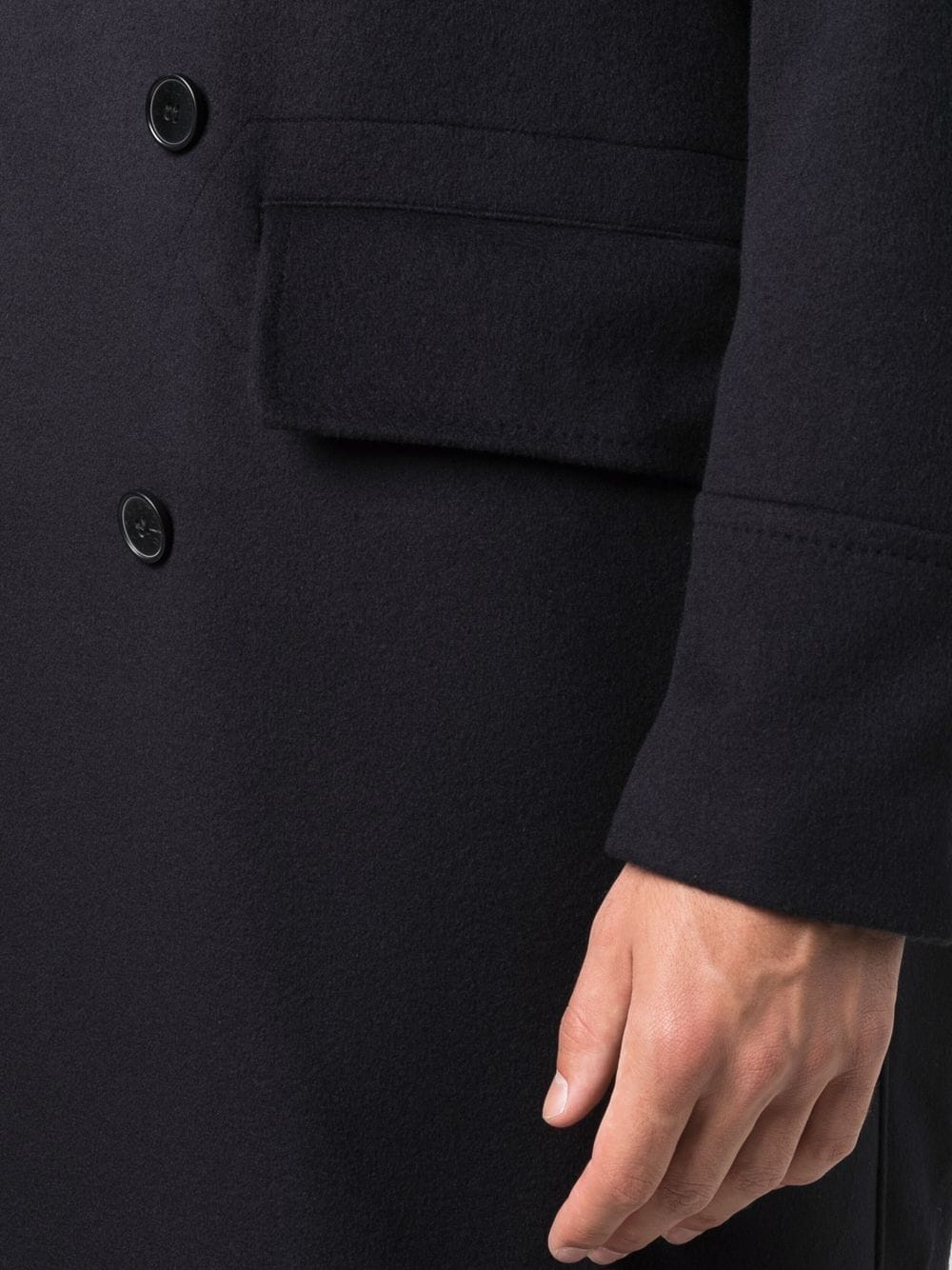 фото Mackintosh двубортное пальто redford