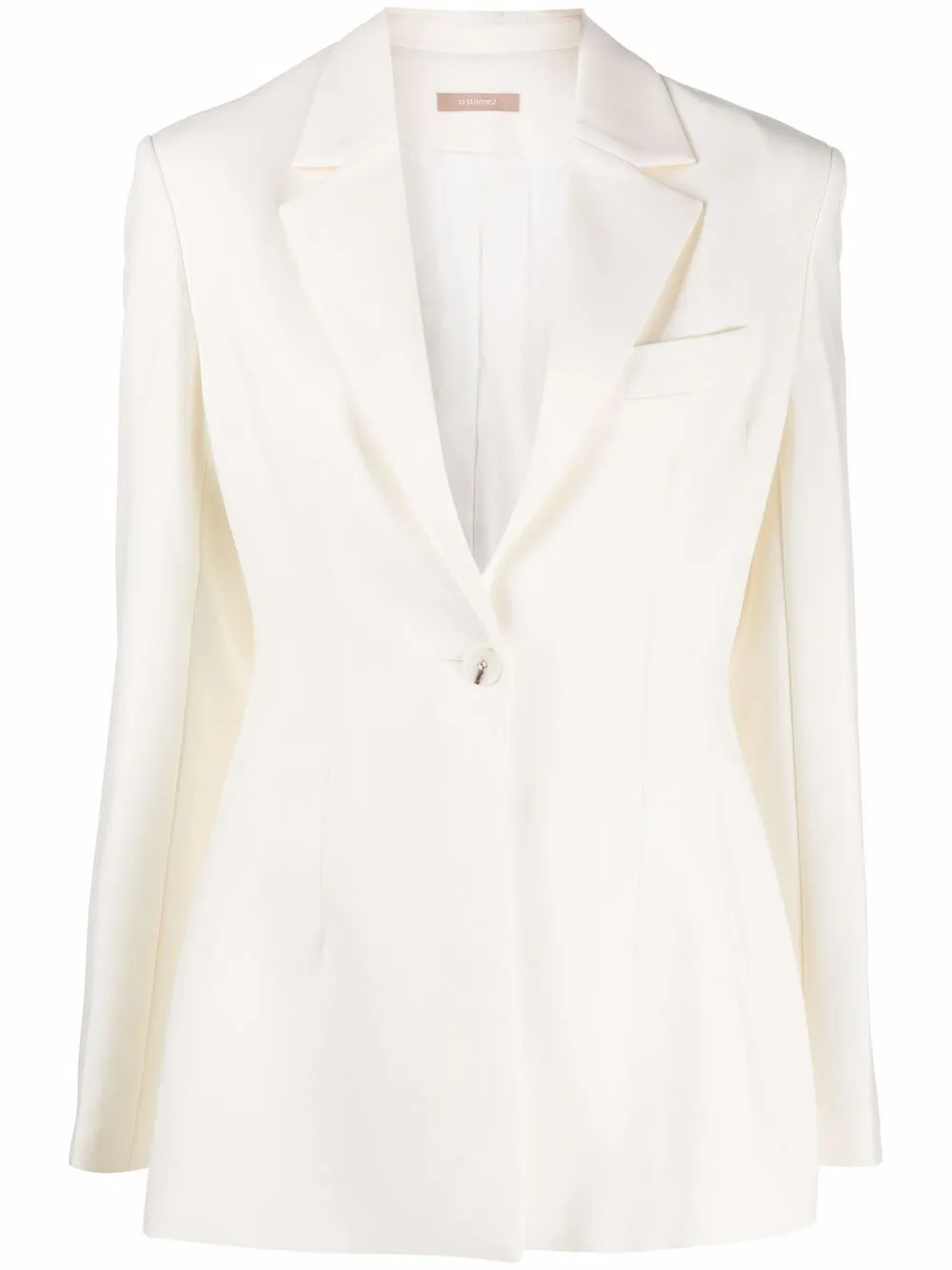 12 STOREEZ приталенный блейзер строгого кроя